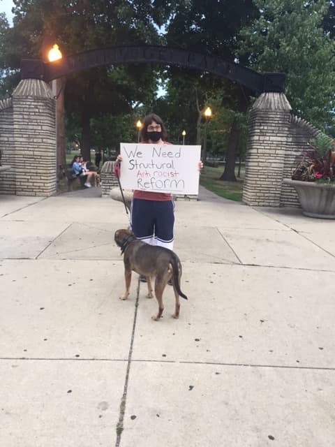 A program participant at Anne's Haven