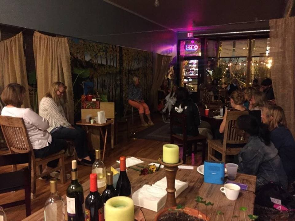 An Anne's Haven workshop in progress