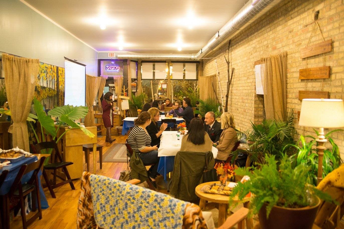 A community event hosted at Anne's Haven