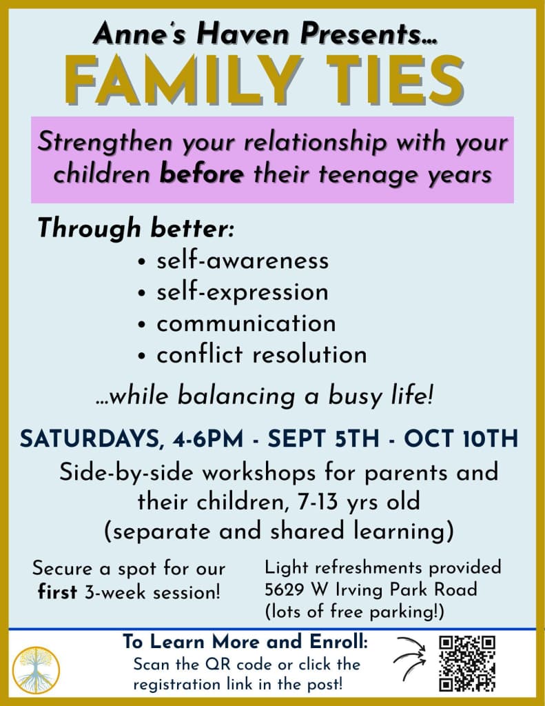 Flyer for Family Ties